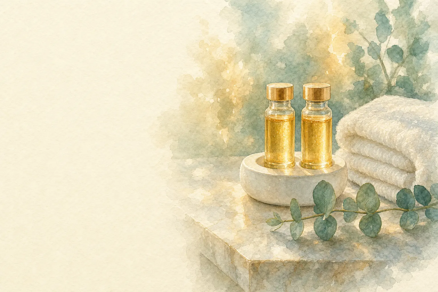 PRP facial treatment preparation at Alizay Spa in Ashburn, VA